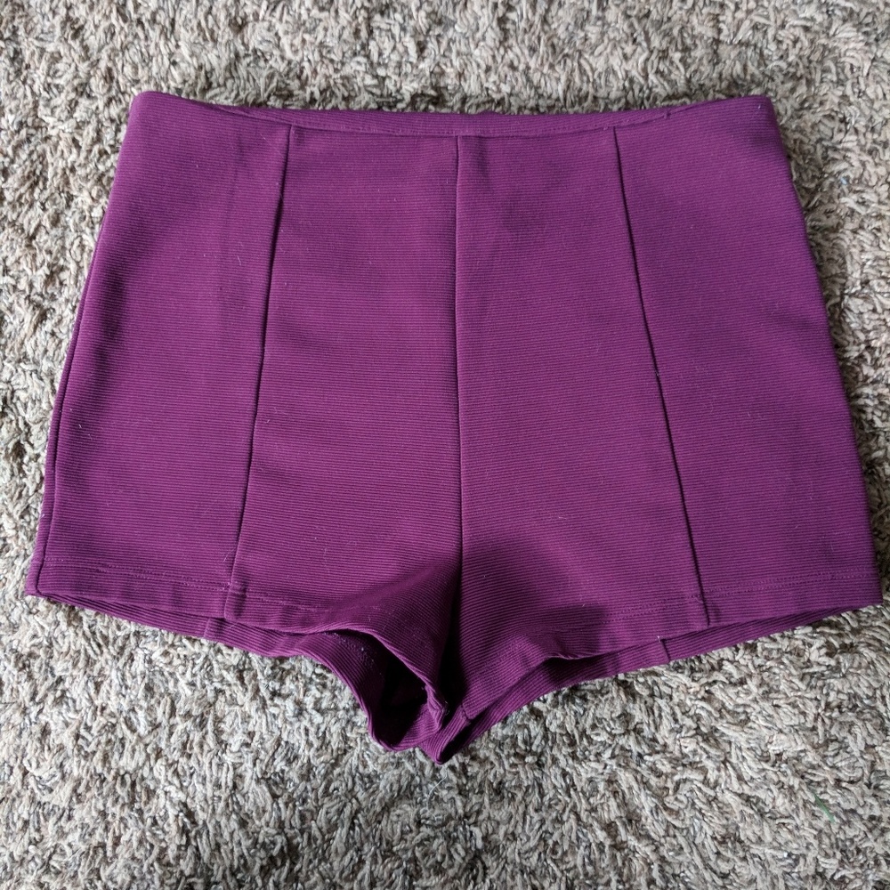 High waisted shorts